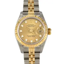 AUTHENTIC ROLEX DATEJUST 69173G. SSXYG AUTOMATIC #X  #270-004-113-0459