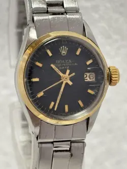 WATCH BLACK DIAL