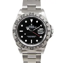 ROLEX 16570 EXPLORER 2 MEN'S AUTOMATIC BLACK T-SERIES #KN194