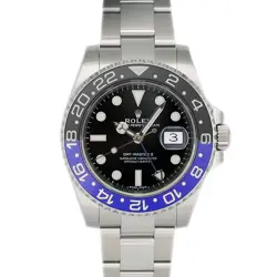 ROLEX 116710BLNR GMT-MASTER II BLACK BLUE BATMAN #KN041