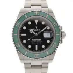 ROLEX 126610LV SUBMARINER DATE BLACK GREEN #KN046