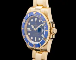 GOLD BLUE DIAL