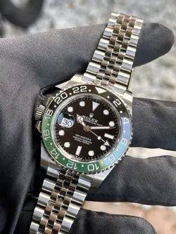ROLEX GMT-MASTER II 126720VTNR SPRITE JUBILEE BRACELET WITH BLACK GREEN