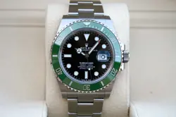 ROLEX 126610LV SUBMARINER WATCH GREEN BEZEL STARBUCKS