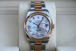 ROLEX 116201 DATEJUST WATCH 36MM MOP DIAMOND DIAL