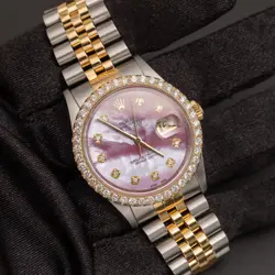 DIAMOND BEZEL WATCH