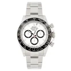 STEEL WHITE DIAL