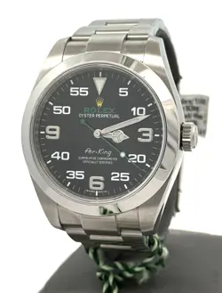 PRE-OWNED ROLEX AIR KING 40MM STAINLESS STEEL WATCH 116900, S106928