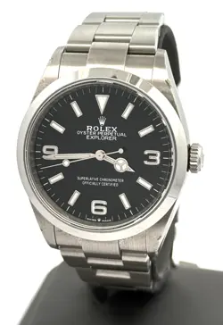 PRE-OWNED ROLEX EXPLORER 36MM STAINLESS STEEL WATCH 124270, S15722