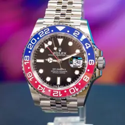NEW 2025 ROLEX GMT-MASTER II PEPSI JUBILEE FULL SET BOX & PAPERS 126710BLRO