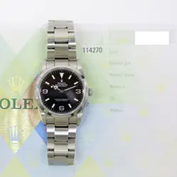 2006 ROLEX EXPLORER, 114270, 36MM, STEEL, BLACK DIAL, OYSTER BRACELET, PAPERS...