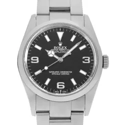 ROLEX EXPLORER I 114270 BLACK F NUMBER SECOND HAND MENS