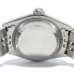 Auth ROLEX Datejust 79174NG P****** Black Shell Women's Wrist Watch