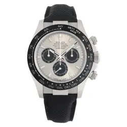 ROLEX DAYTONA 116519LN 18K WHITE GOLD SILVER DIAL 40MM AUTOMATIC WATCH