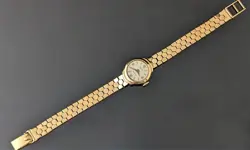 VINTAGE 9CT GOLD LADIES ROLEX PRECISION WRISTWATCH