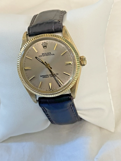 ROLEX OYSTER PERPETUAL 14K GOLD SUPERLATIVE CHRONOMETER