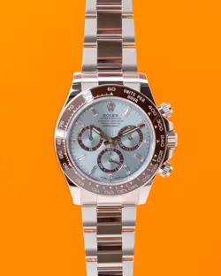 NEW UNWORN 2025 ROLEX DAYTONA 40MM 126506 PLATINUM ICE BLUE BAGUETTE DIAMOND DIA