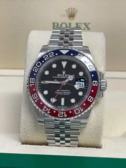 ROLEX GMT MASTER II PEPSI 126710BLRO 2020 MINT + WARRANTY