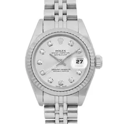 ROLEX DATEJUST SILVER