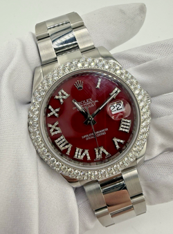 41MM DATEJUST RED