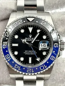 ROLEX GMT MASTER II BATMAN OYSTER BRACELET 126710BLNR BOX & PAPERS 2021