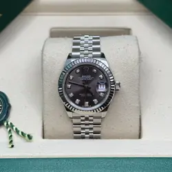 LADY-DATEJUST RHODIUM DIAMOND