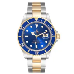 W/BLUE DIAL. 116613LB