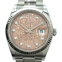 ROLEX DATEJUST 36 FLUTED 126234G /K18 WHITE GOLD #OK259