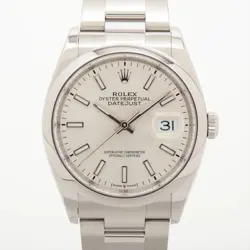 ROLEX DATEJUST 36 126200 SS SS AT SILVER-FACE