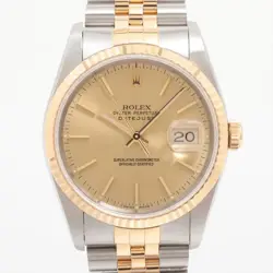 ROLEX DATEJUST 36 16233 SSYG SSYG AT CHAMPAGNE-FACE