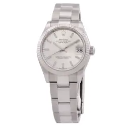 ROLEX DATEJUST 31 AUTOMATIC SILVER DIAL LADIES WATCH 278274SSO