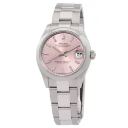 ROLEX DATEJUST 31 AUTOMATIC PINK DIAL LADIES WATCH 278240PSO