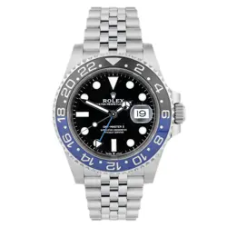 ROLEX GMT-MASTER II BATGIRL STAINLESS STEEL BLACK DIAL 40MM 126710BLNR