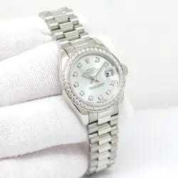 DIAMOND DIAL/BEZEL ON