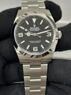 2025 UNWORN ROLEX EXPLORER 224270 BLACK DIAL 40MM BOX PAPER STAINLESS STEEL