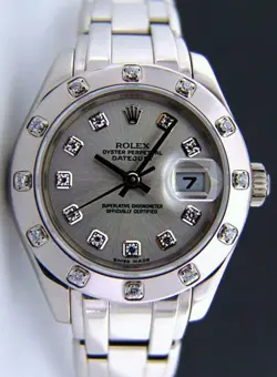 DIAMOND DIAL PEARLMASTER