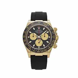 ROLEX DAYTONA 116518LN 'PAUL NEWMAN' YELLOW GOLD BLACK DIAL MEN'S WATCH (2022)