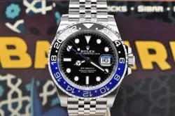 2022 Rolex GMT-Master II 40mm Batgirl Jubilee Bracelet 126710BLNR with Card