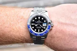 2022 Rolex GMT-Master II 40mm Batgirl Jubilee Bracelet 126710BLNR with Card