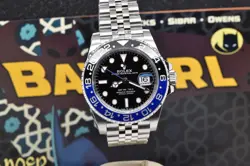 2022 Rolex GMT-Master II 40mm Batgirl Jubilee Bracelet 126710BLNR with Card