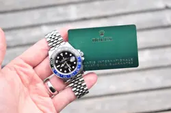 2022 Rolex GMT-Master II 40mm Batgirl Jubilee Bracelet 126710BLNR with Card