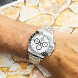 ?Rolex?126500LN Daytona 40 mm Ceramic Bezel White Dial Oyster Bracelet