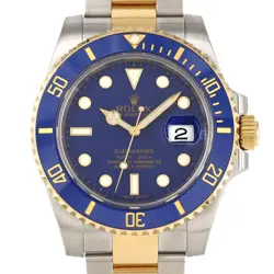AUTHENTIC ROLEX SUBMARINER DATE 116613LB SSXYG AUTOMATIC #G  #270-004-126-7179