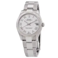 ROLEX DATEJUST 31 AUTOMATIC WHITE DIAL LADIES WATCH 278274WRO