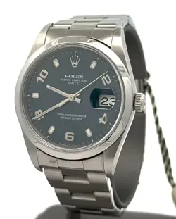PRE-OWNED ROLEX OYSTER PERPETUAL DATE 34MM 15200 WATCH, S108476