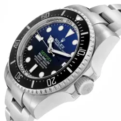 Rolex Seadweller Deepsea Cameron D-Blue Dial Steel Mens Watch 136660