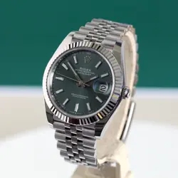 Rolex Datejust Green Men's Swiss Luxury Watch - Preowned 126334 Box Papers 2022