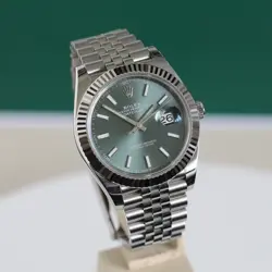 Rolex Datejust Green Men's Swiss Luxury Watch - Preowned 126334 Box Papers 2022