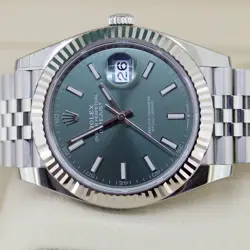 Rolex Datejust Green Men's Swiss Luxury Watch - Preowned 126334 Box Papers 2022