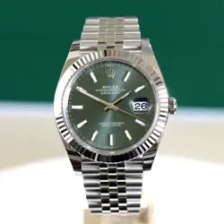 Rolex Datejust Green Men's Swiss Luxury Watch - Preowned 126334 Box Papers 2022